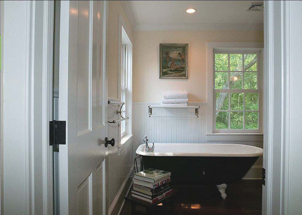 100 mm double-hung window