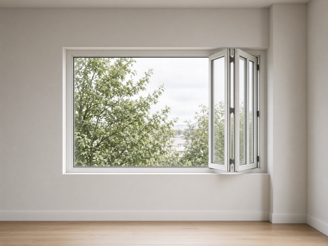 YKF80A 80 mm thermal-break folding window