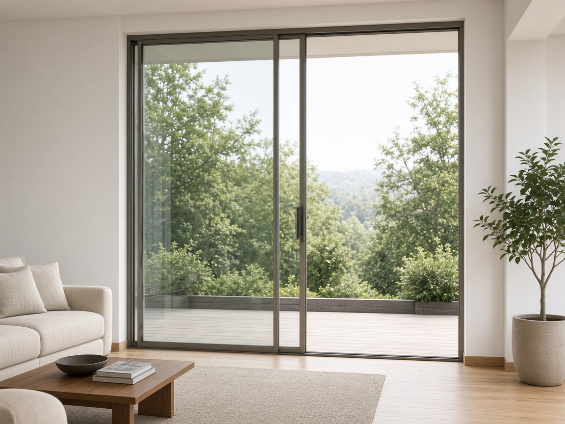 YKS125A slim-frame sliding door