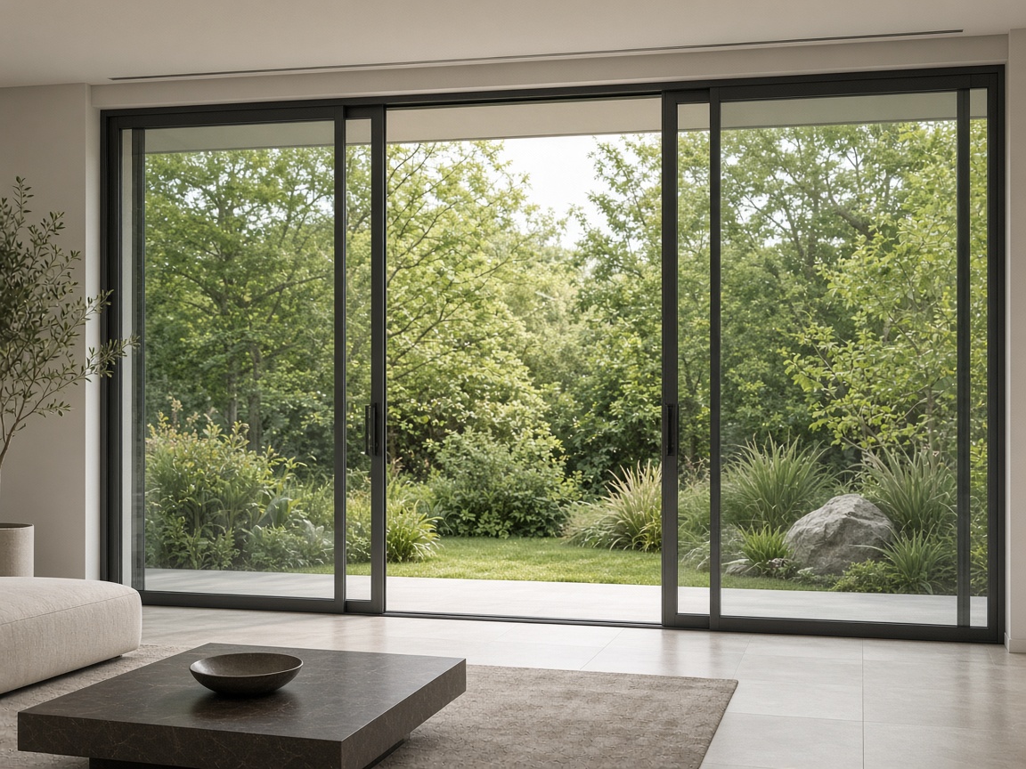 YKS138A panoramic slim sliding door