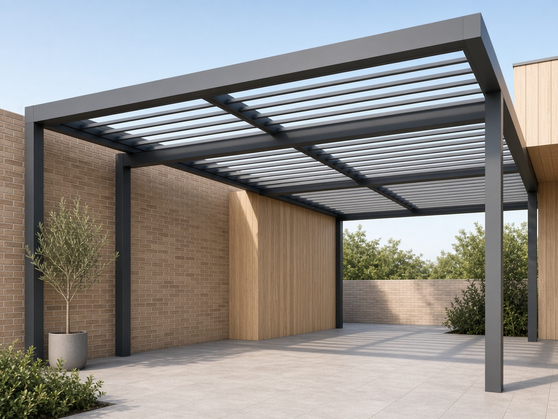 YSP147 louver pergola