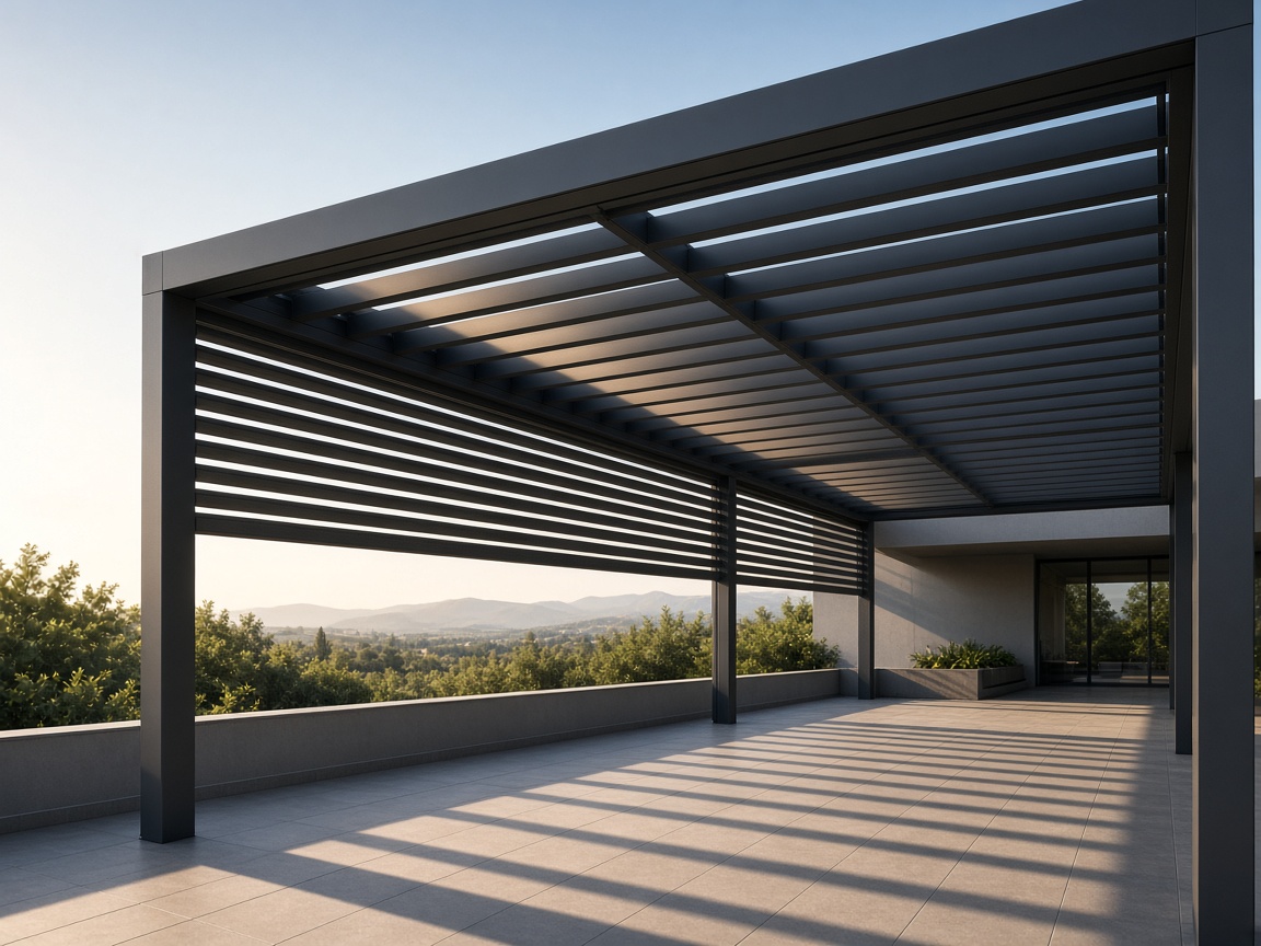 YSP220 louver pergola