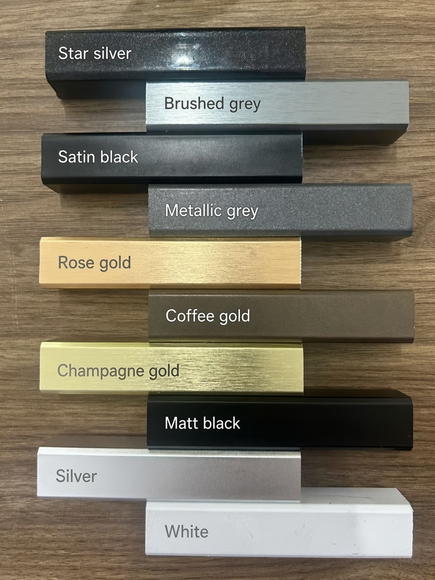 Plant colour board for a dealer who will sell and fit
